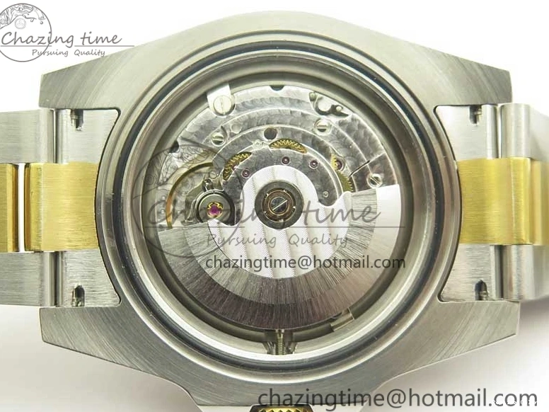0504 GMT Master II 116713 GMF 904L Steel Edition Green Dial on SS YG Bracelet A Lightweight 3386